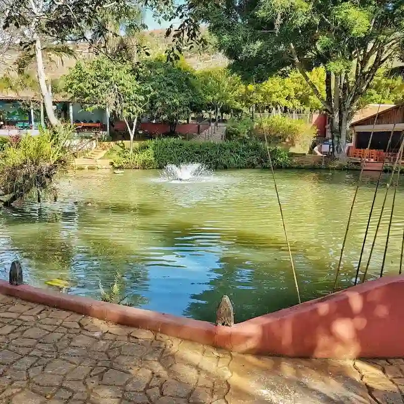 Lago de pesca esportiva — Restaurante Sabor do Campo Taubaté