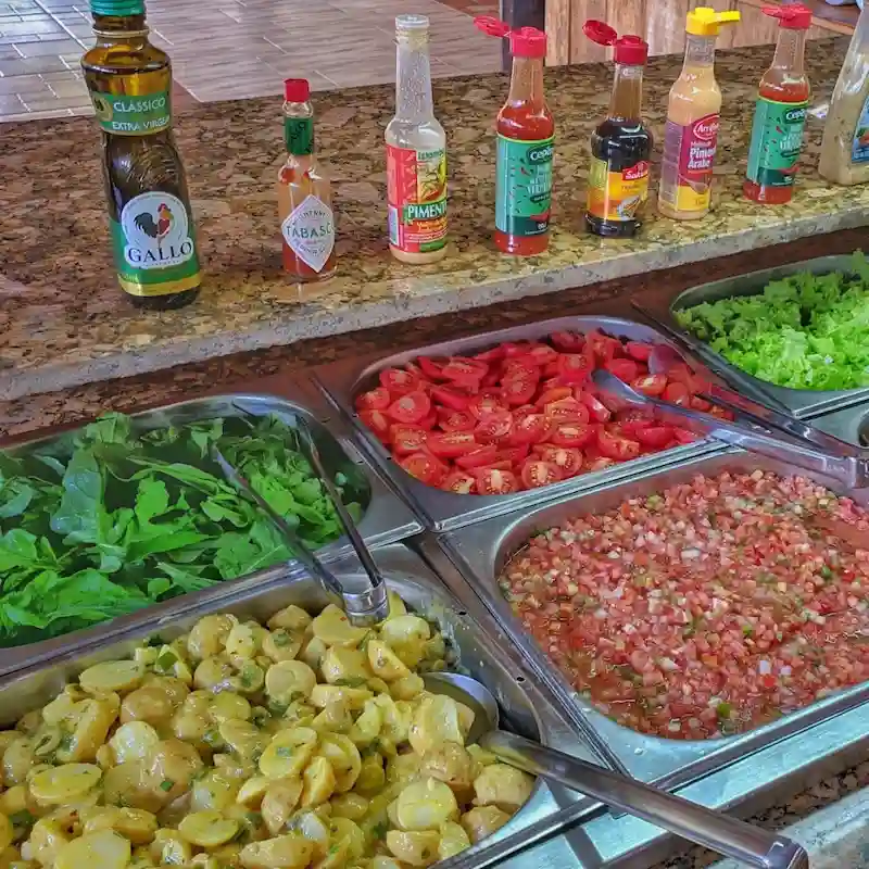 Saladas Frescas — Restaurante Sabor do Campo Taubaté